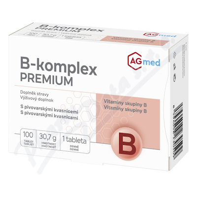 B-komplex Premium 100 tablet Agmed