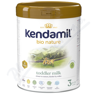 Kendamil Bio nature Batolecí mléko 3 HMO+ 800 g