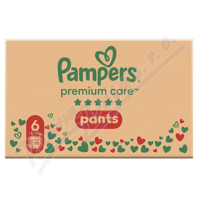 Pampers Premium Care Pants 6 plenkové kalhotky 13-19kg 93ks