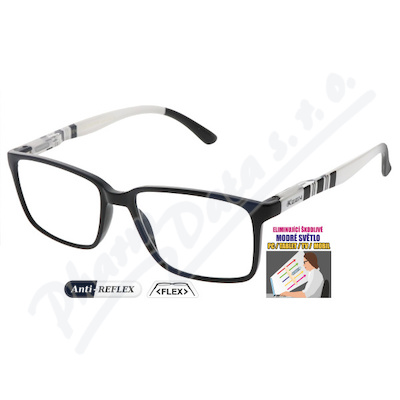 Brýle na počítač Blue protect dioptrické +2.00 proužky