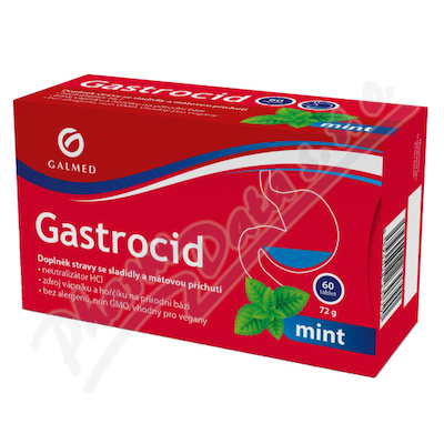 Galmed Gastrocid mint 60 tablet