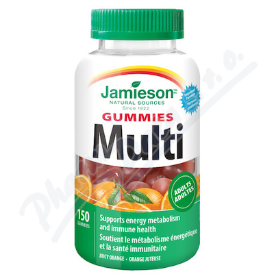 Jamieson Gummies Multi pro dospělé 150 želatinových pastilek