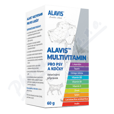 Alavis Multivitamin pro psy a kočky 60 g