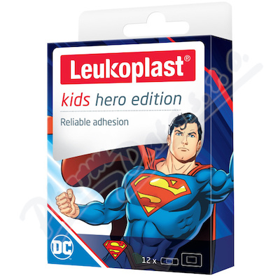 Leukoplast Kids hero edition náplasti s polštářkem 2 velikosti 12 kusů