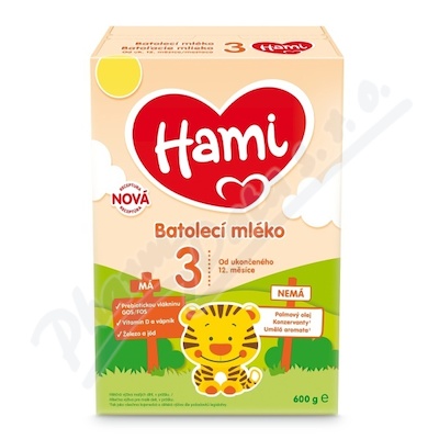 Hami 3 Batolecí mléko 600 g