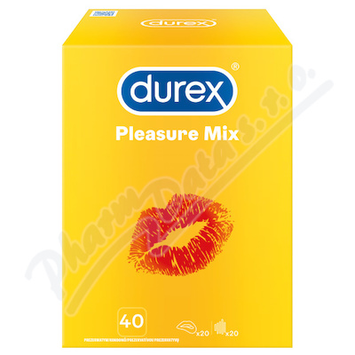 Durex Pleasure Mix prezervativ 40 ks