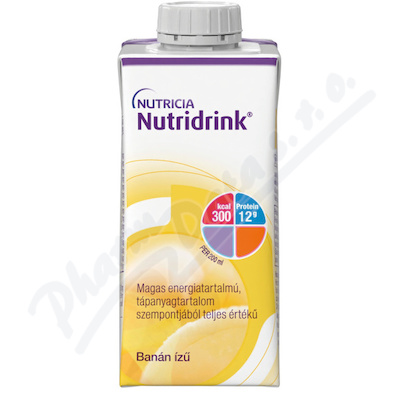 Nutridrink S Příchutí Banánovou perorální roztok 24x200ml