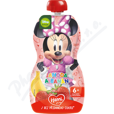 Hami Kapsička Minnie jahoda banán 110 g od 6 měsíců