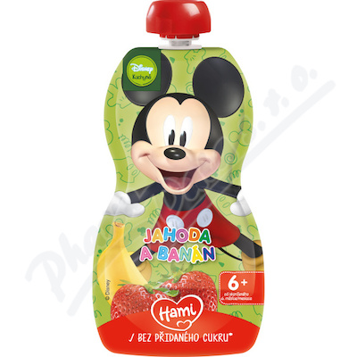 Hami Kapsička Mickey jahoda banán 110 g od 6 měsíců