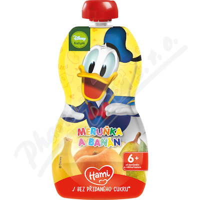 Hami Kapsička Donald meruňka banán 110 g od 6 měsíců