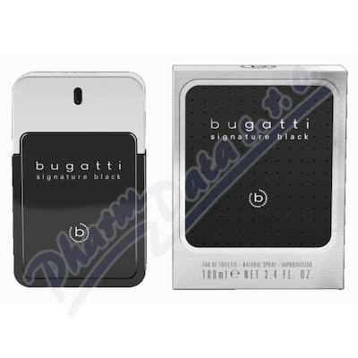 Bugatti Signature Black toaletní voda pro muže 100 ml