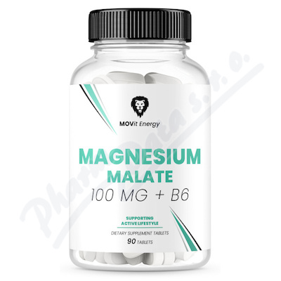 Movit Magnesium malate 100 mg + B6 90 tablet