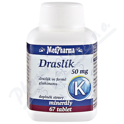 Medpharma Draslík 50 mg 67 tablet