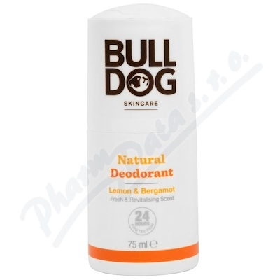 Bulldog Natural pánsky deodorant lemon&bergamot 75 ml