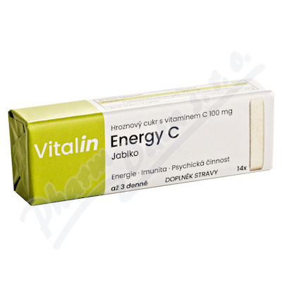Vitalin Energy C jablko 14 tablet