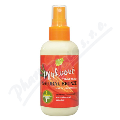 Vivaco Mrkvové tělové mléko Natural bronz 150 ml