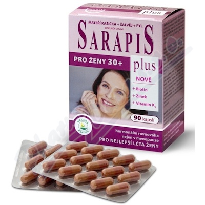 Sarapis Plus pro ženy 30+ 90 kapslí