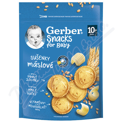 Gerber Snacks Máslové sušenky 180 g od 10. měsíce