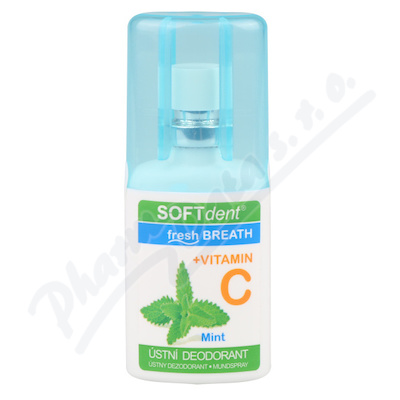 Softdent Fresh breath + vitamin C ústní deodorant 20 ml