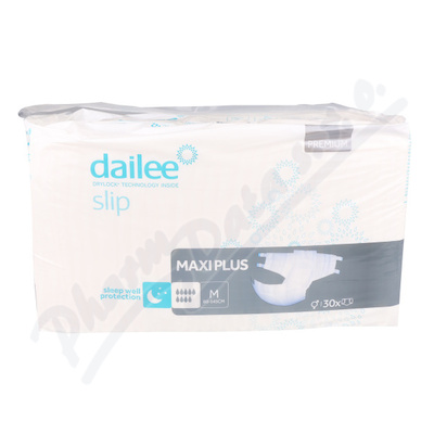 Dailee Slip Premium maxi plus M kalhotky absorpční zalepovací 30 ks