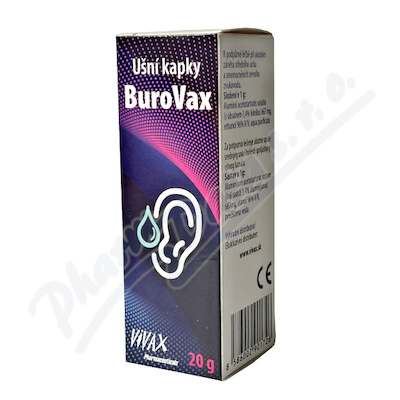 Burovax Ušní Kapky 20 g