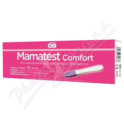 GS Mamatest Comfort těhotenský test