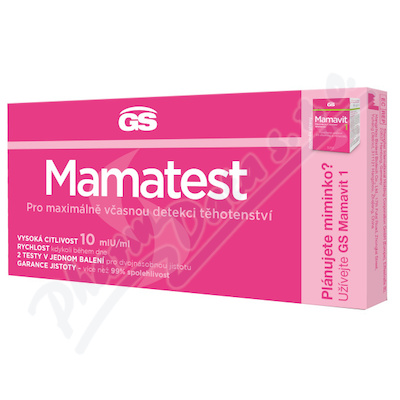 GS Mamatest těhotenský test 2 ks