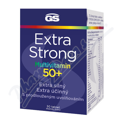 GS Extra Strong Multivitamin 50+ 30 tablet