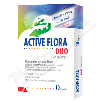 Active Flora Duo 10 kapslí