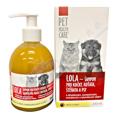 Pet Health care Lola šampon pro kočky, koťata, štěňata a psy 200 ml