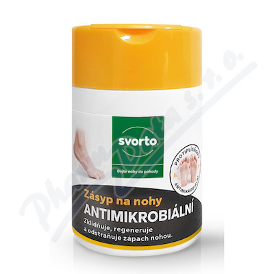 Svorto 302 Zásyp na nohy antimikrobiální 50g