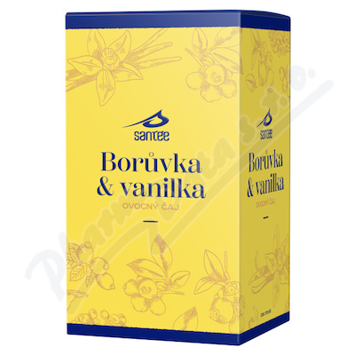 Santée Borůvka & vanilka ovocný čaj 2g 20 sáčků
