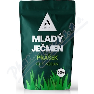 Autentis Mladý ječmen prášek 200 g Bio