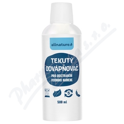 Allnature Tekutý odvápňovač 500 ml