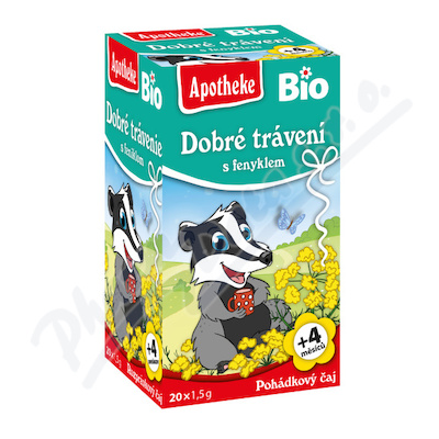 Dětský Bio Pohádkový čaj Dobré Trávení 20x1,5 g