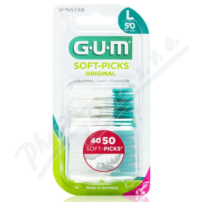 Gum Soft-picks mezizubní kartáček gumový vel. L 50 ks