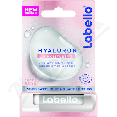 Labello Hyaluron Rose Balzám na rty 5,2 g