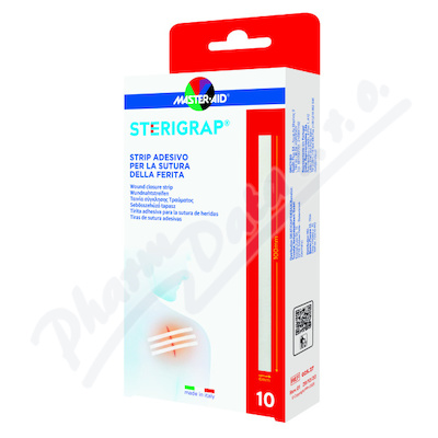 Sterigrap  Náplasťové stehy sterilní 100x6mm 10ks