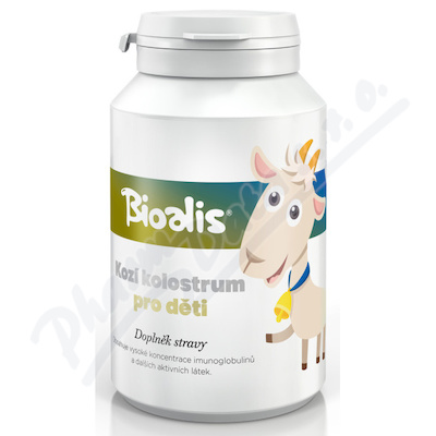Bioalis Kozí kolostrum pro děti 3+ 140 kapslí