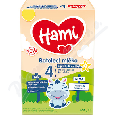 Hami 4 s příchutí vanilky 600 g