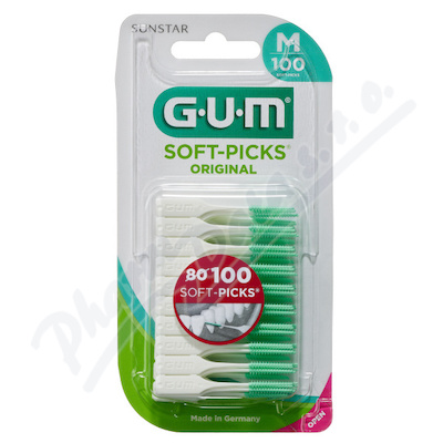 Gum Soft-picks mezizubní kartáček gumový M 100 ks