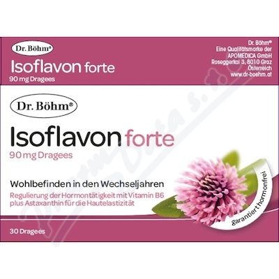 Dr.Böhm Isoflavon Forte 90 mg 30 dražé
