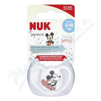 Nuk Dudlík Space Disney Mickey 6-18 měsíců