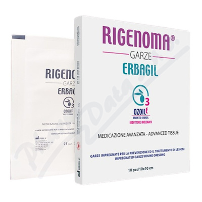 Rigenoma Impregnované nepřilnavé krytí 10 ks