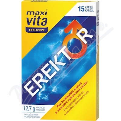 Maxi Vita Exclusive Erektor 15 kapslí