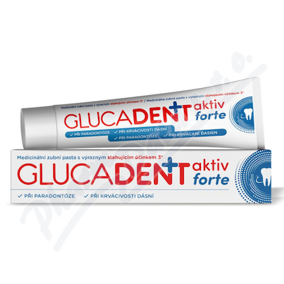 Glucadent+ Aktiv Forte zubní pasta 75 g