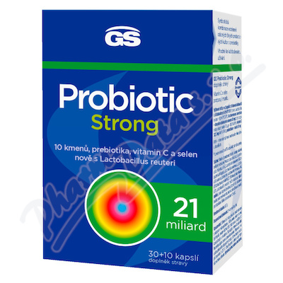 GS Probiotic Strong 30+10 kapslí