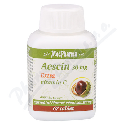 Medpharma Aescin 30 mg Extra Vitamin C 67 tablet