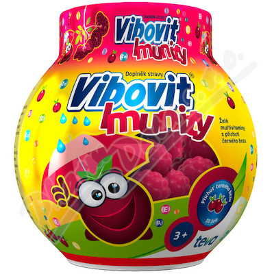 Vibovit Imunity želé Multivitamíny 50 ks New