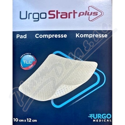 Urgostart Plus Pad krytí absorpční, lipidokoloidní, s NOSF faktorem 10cmx12cm, 10 ks